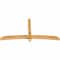 Ekena Millwork Bellingham Rough Sawn Timber Gable Bracket, Western Red Cedar, 84"W x 42"H x 4"D x 4"F, 12/12 Pitch GBW084X42X0404BEL00RWR - alternate 4